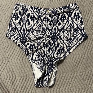 Lunalae high leg bottoms ikat print size US 12